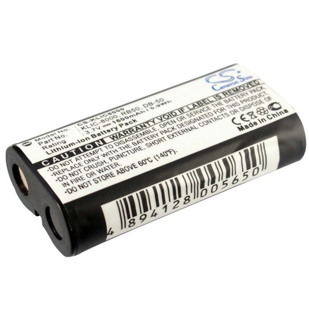 Batterier Ersätter Easyshare Z8612 IS