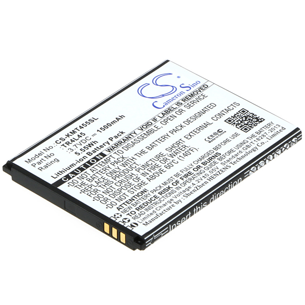 Batterier till mobiltelefoner Kazam CS-KMT455SL