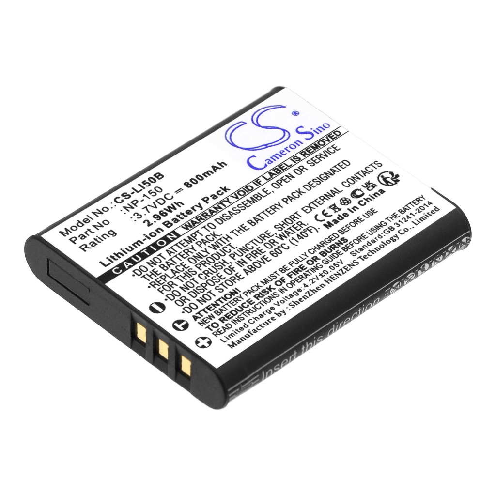 Batterier Ersätter WG-5 GPS