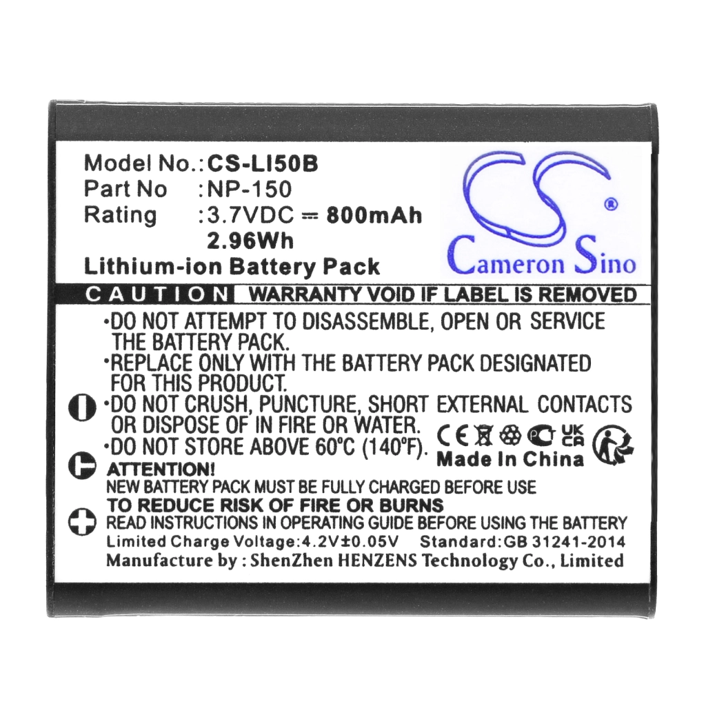 Camera Battery GE J1470 S