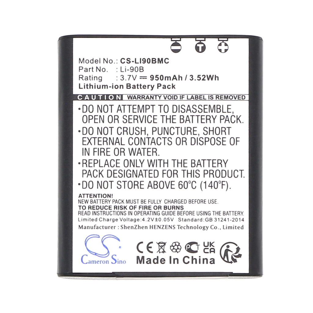 Battery Replaces Li-90B