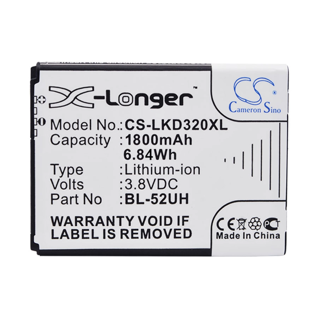 Battery Replaces BL-52UH