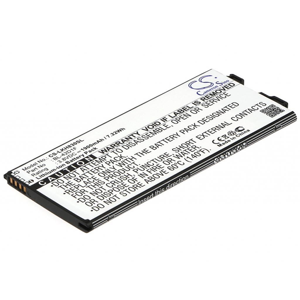 Batterier för medicintekniska produkter Lg CS-LKH830SL