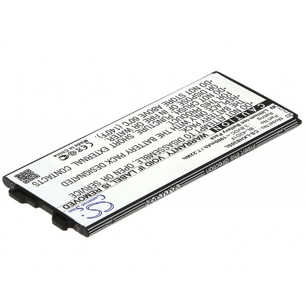 Batterier för medicintekniska produkter Lg CS-LKH830SL
