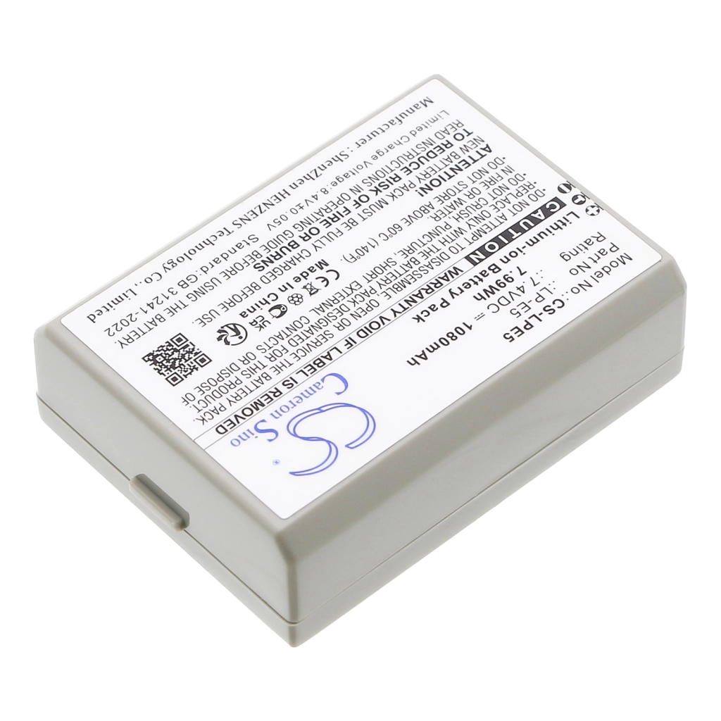 Camera Battery Canon EOS Kiss X3