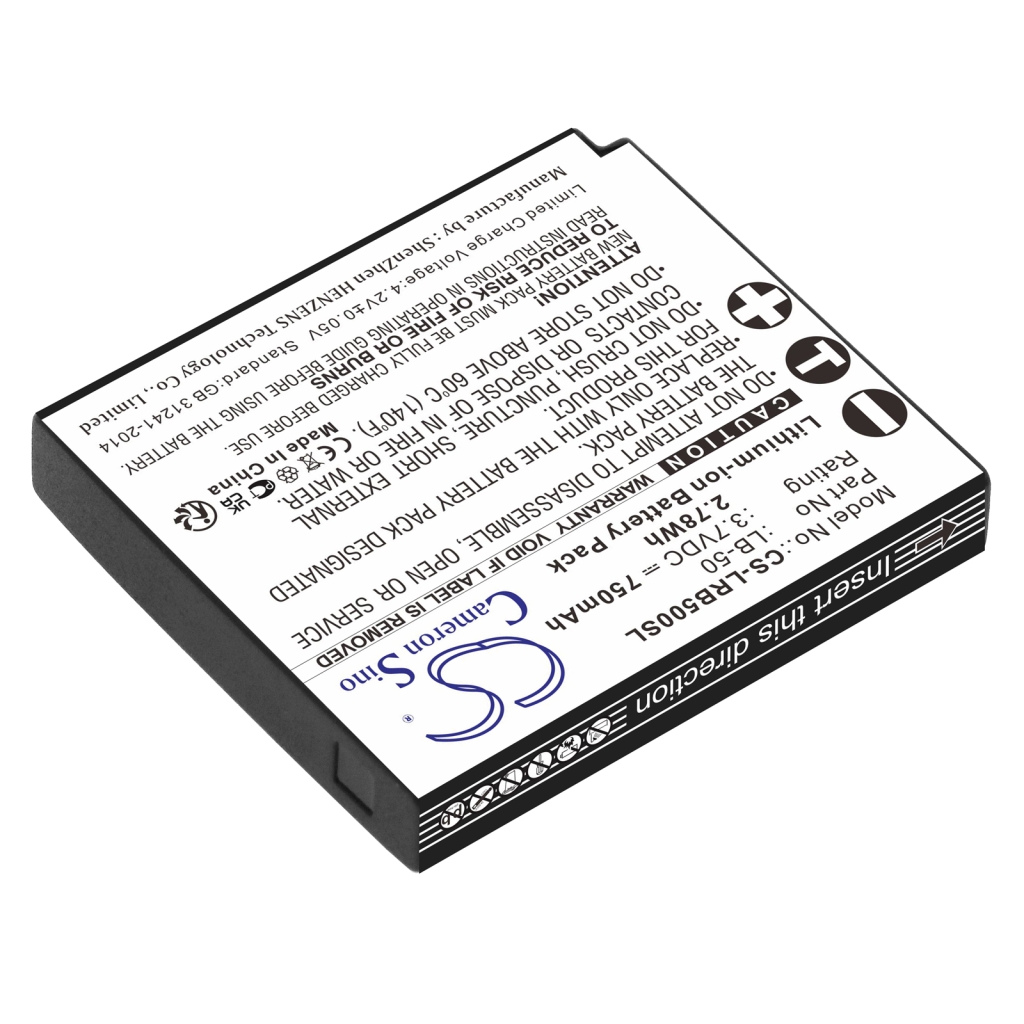 Batterier Audio device batteries CS-LRB500SL