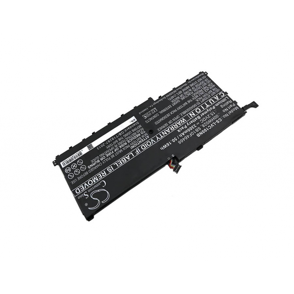 Batterier Ersätter ThinkPad X1 20FCS0D60D
