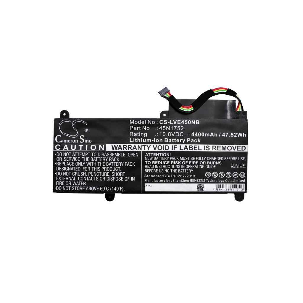 Batterier Ersätter ThinkPad T470p(20HDA01VCD)