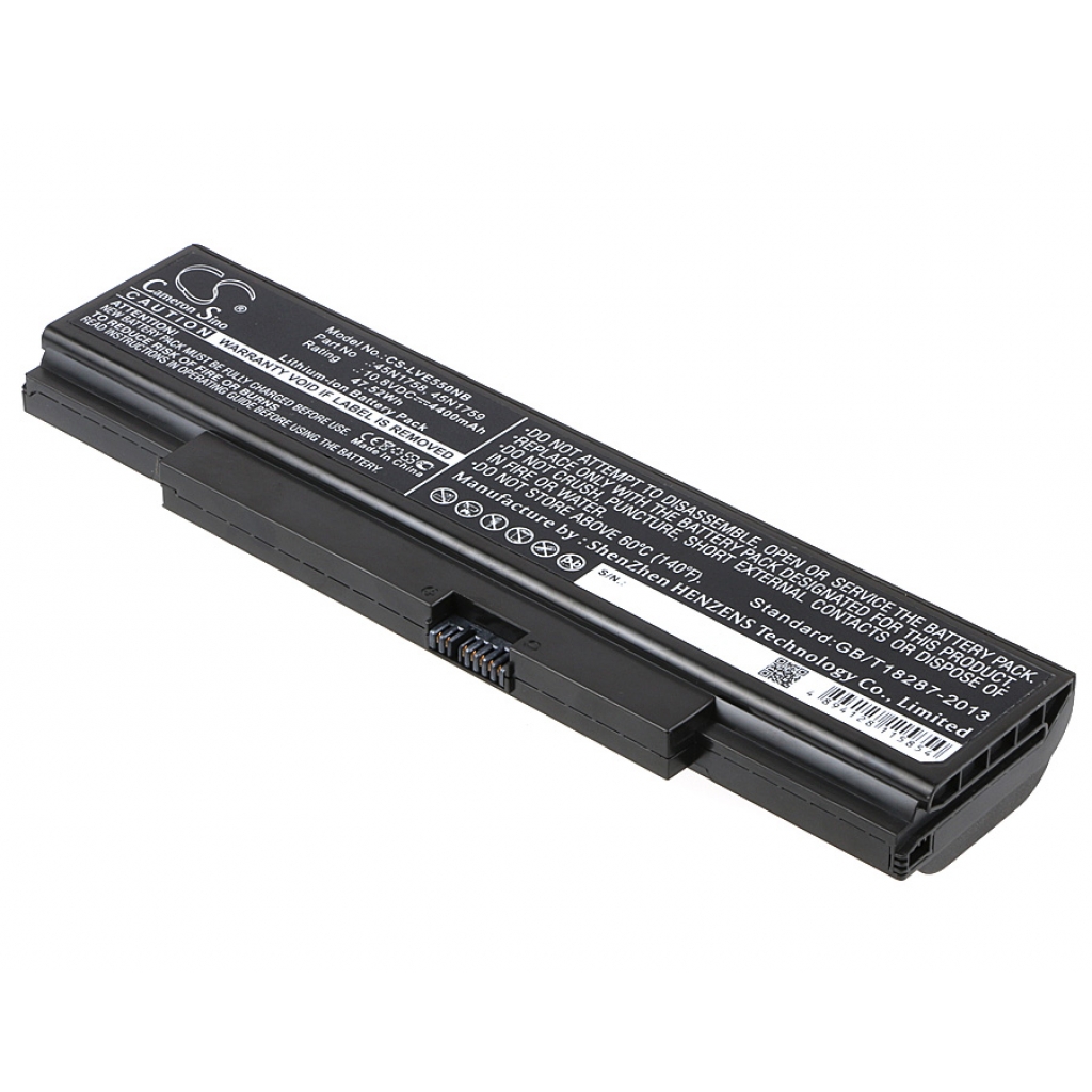 Batterier Ersätter ThinkPad E550(20DFA03SCD)