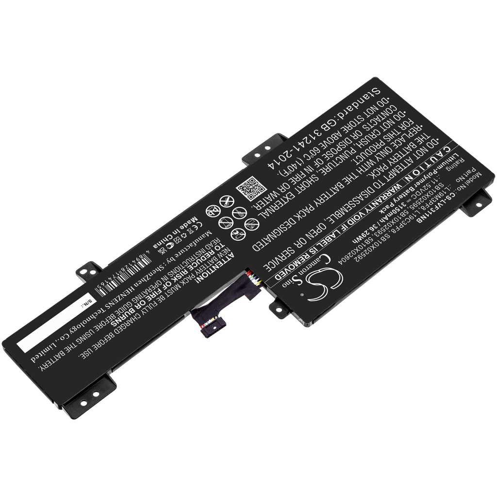 Batterier Ersätter IdeaPad Flex 3-11ADA05(82G40018GE)
