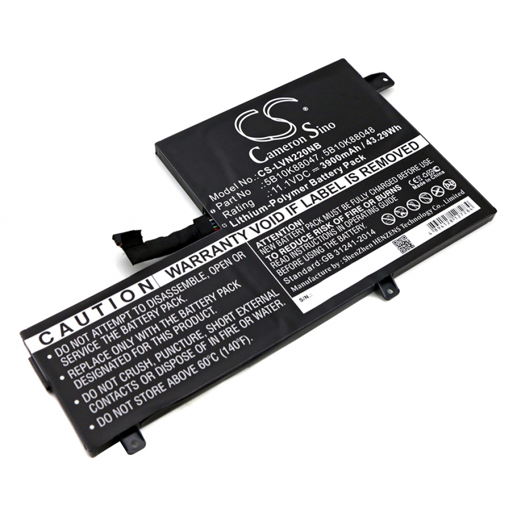 Batterier Ersätter Yoga 520-14IKB-80X8006KSP