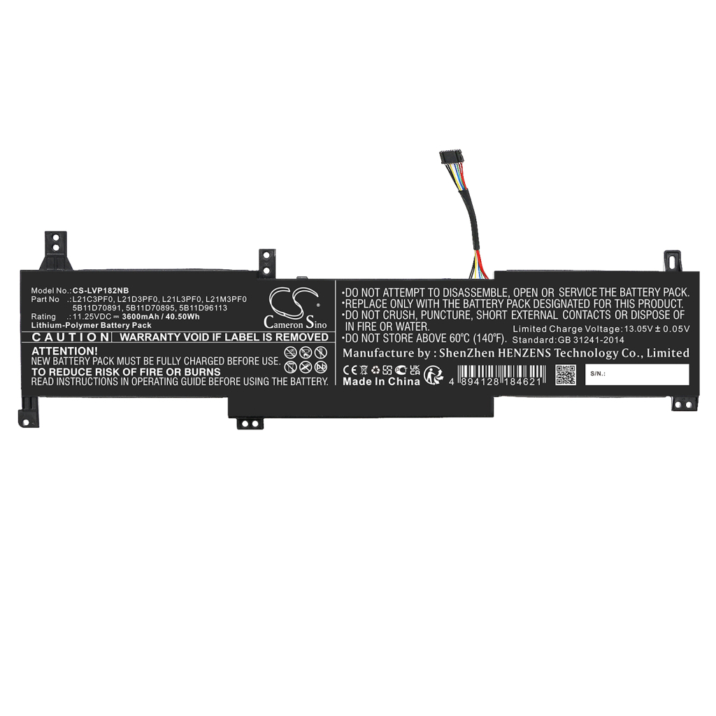 Batterier Ersätter IdeaPad 1 15IAU7-82QD0061AX