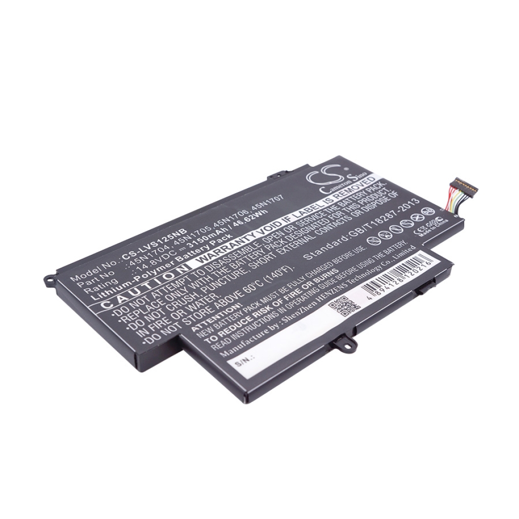 Batterier Ersätter ThinkPad Yoga 12(20DL-L0014AU)