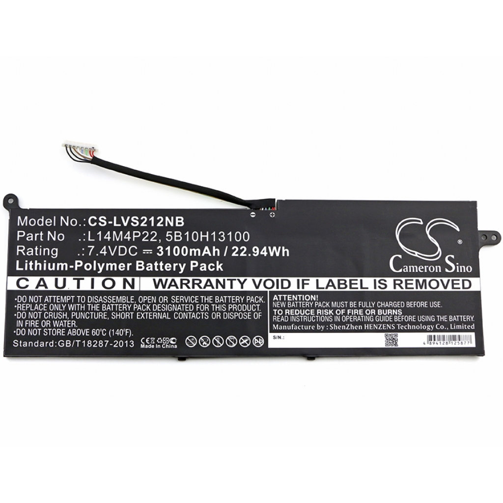 Batterier Ersätter IdeaPad S21E-20 80M4