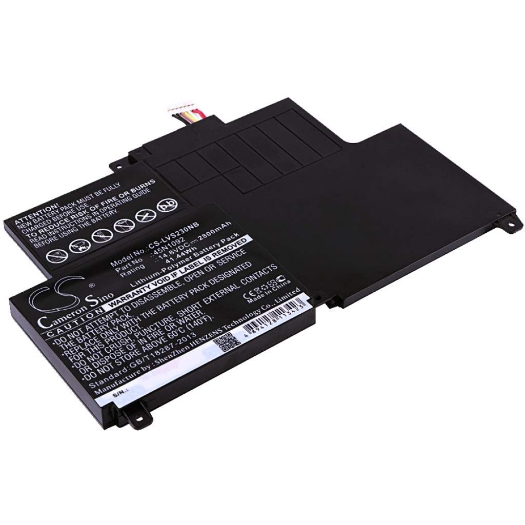 Batterier Ersätter ThinkPad S230u