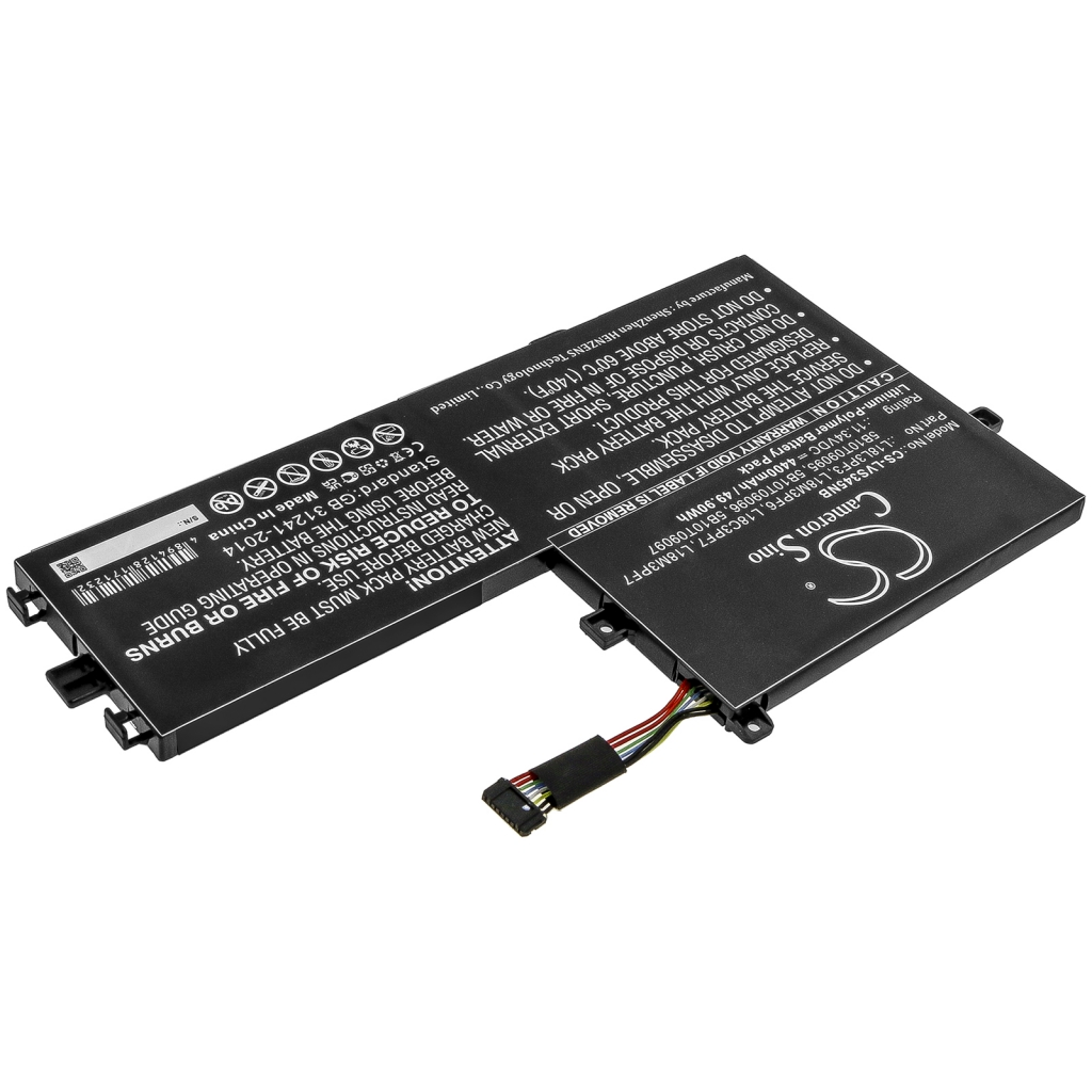 Batterier Ersätter IdeaPad S340-15IIL(81VW002HGE)