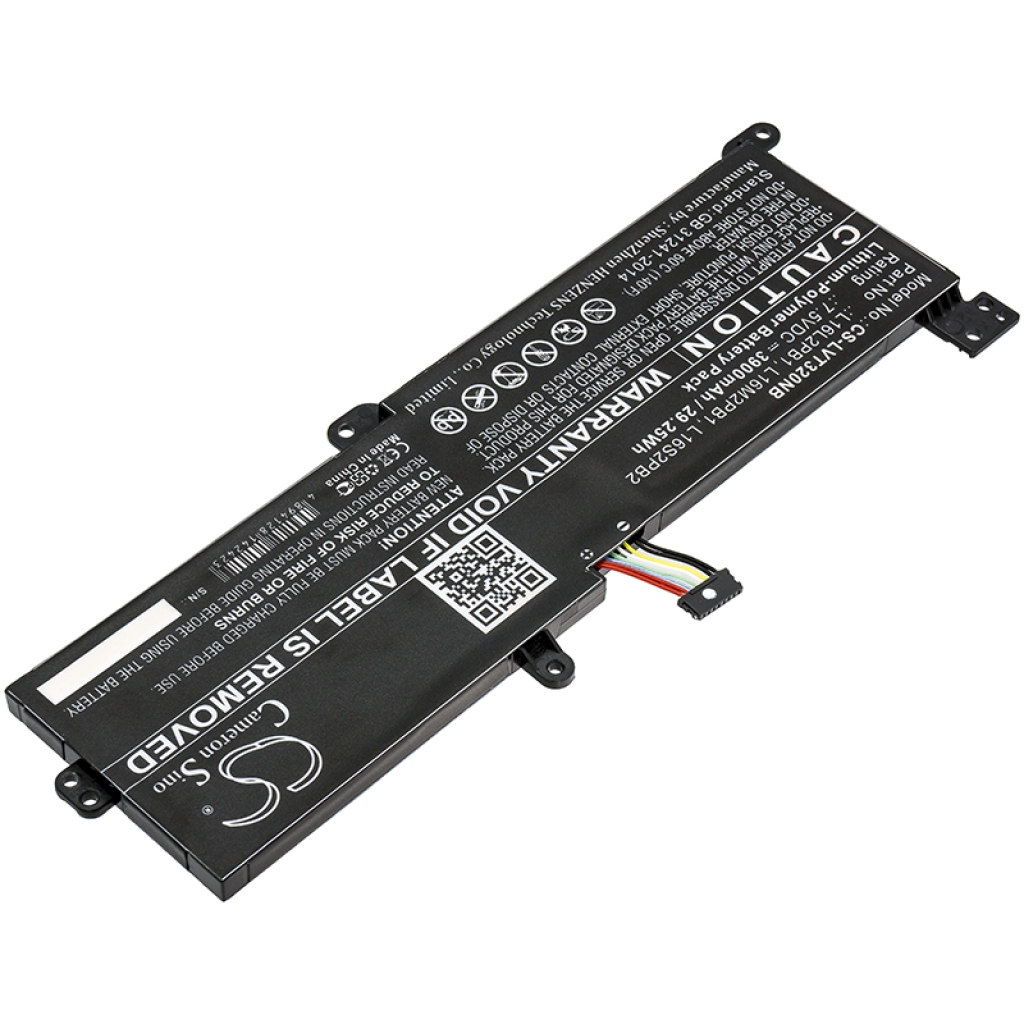 Batterier Ersätter IdeaPad 320-17ABR(80YN0009RK)