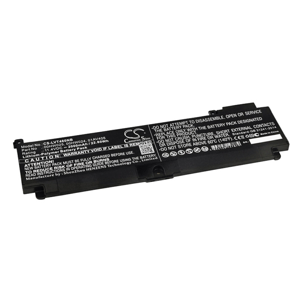 Batterier Ersätter ThinkPad T470s 20HF0016