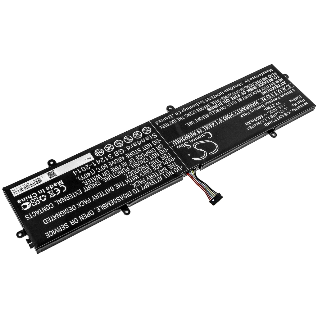 Batterier Ersätter IdeaPad 720S-15IKB(81AC002XGE)