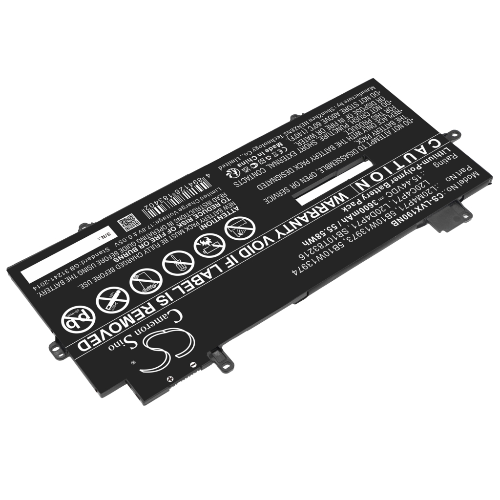 Batterier Ersätter ThinkPad X1 Carbon Gen 9-20XW0027IV