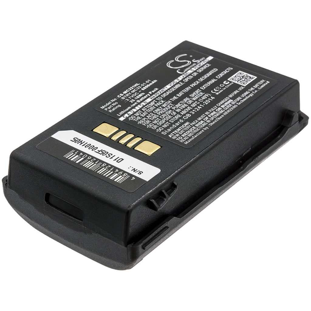 Batterier för skanner Zebra CS-MC321HL