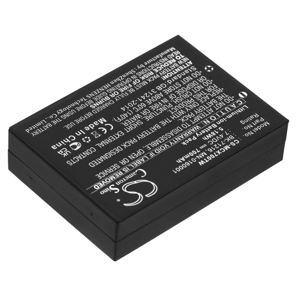 Batterier Ersätter LI-6500