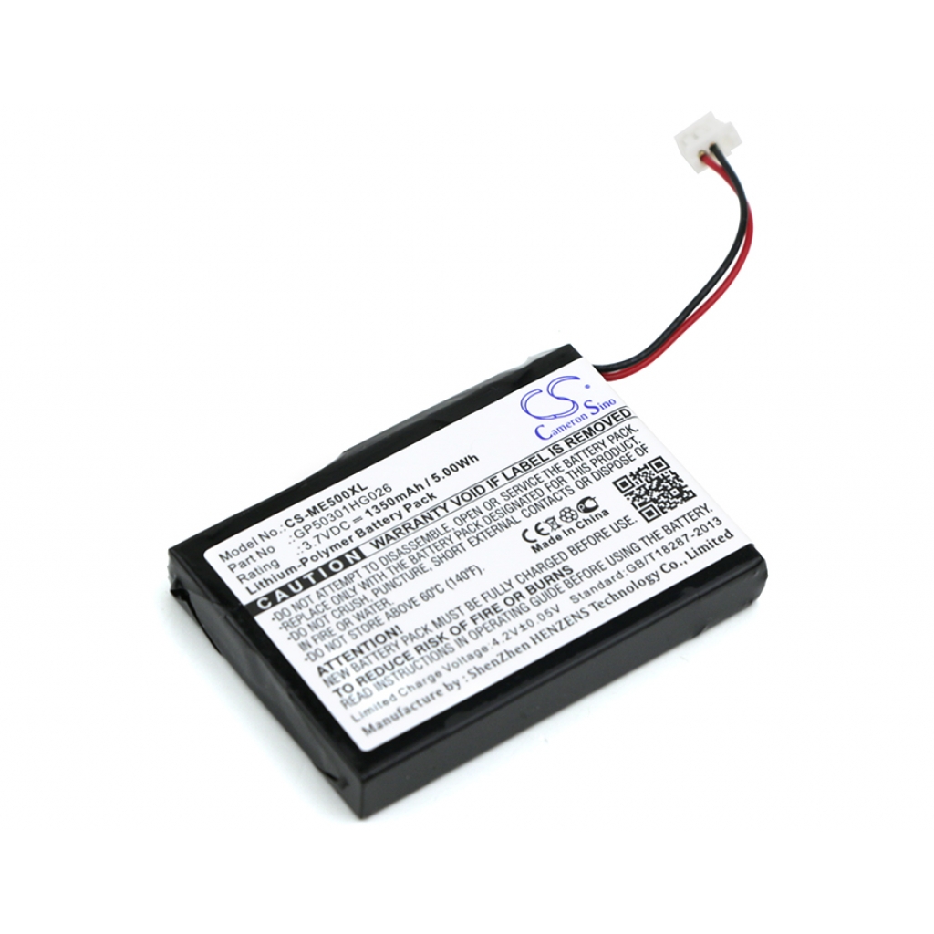 Batterier för navigering (GPS) FireDogGolf CS-ME500XL