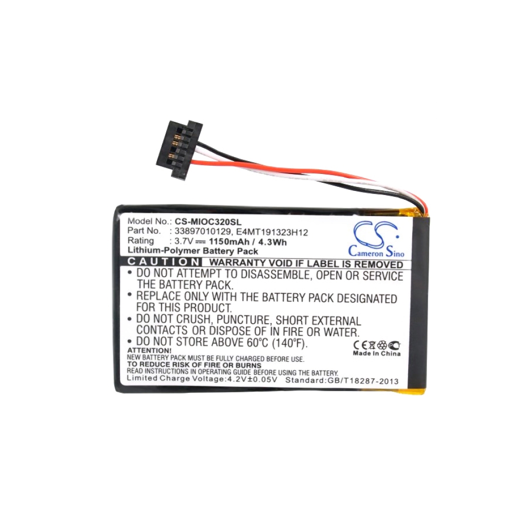 Batterier Ersätter BP-LX1320/11-B0001 SN