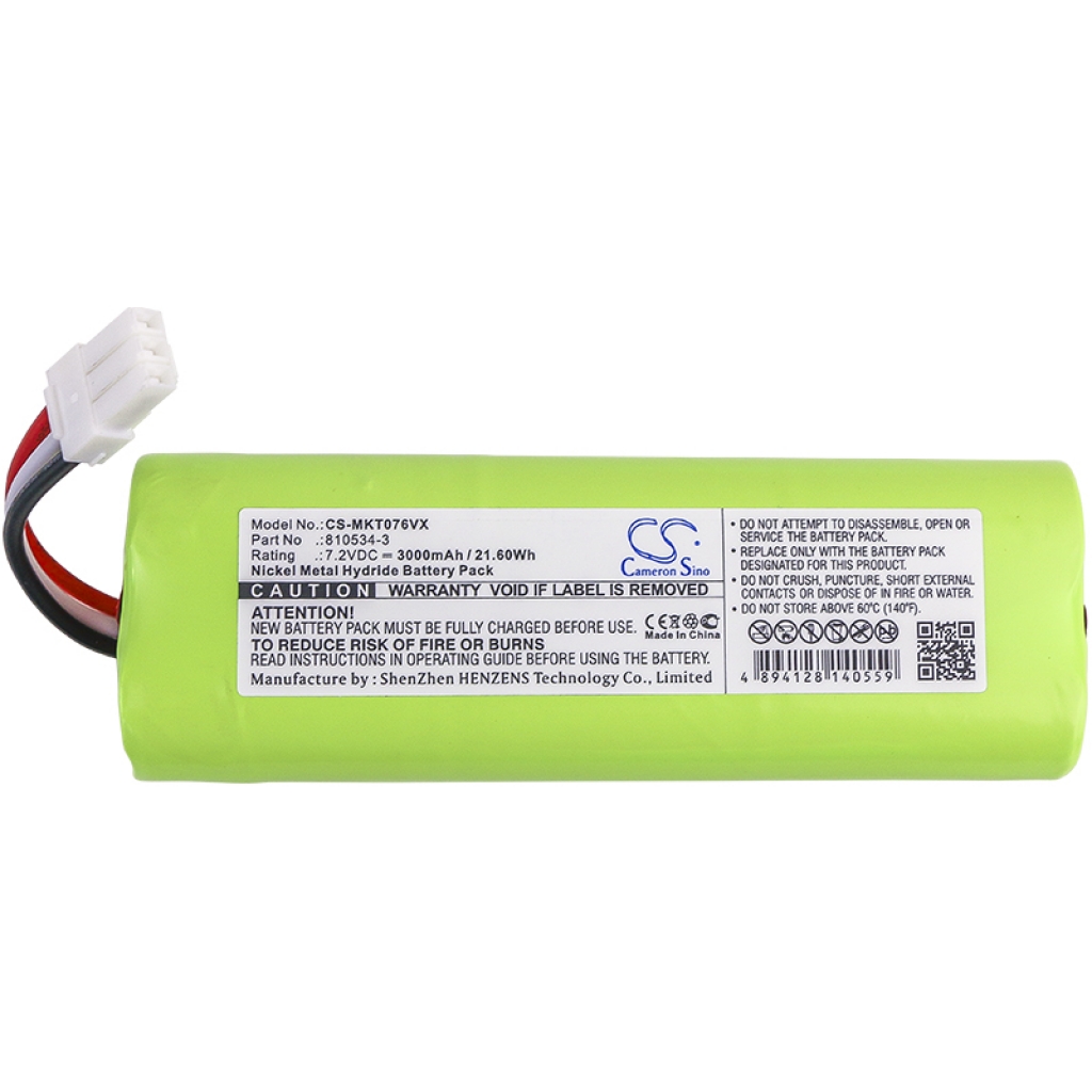 Batterier Ersätter 810534-3