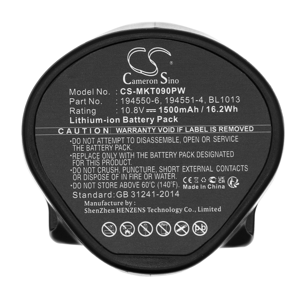 Industriella batterier Makita CS-MKT090PW