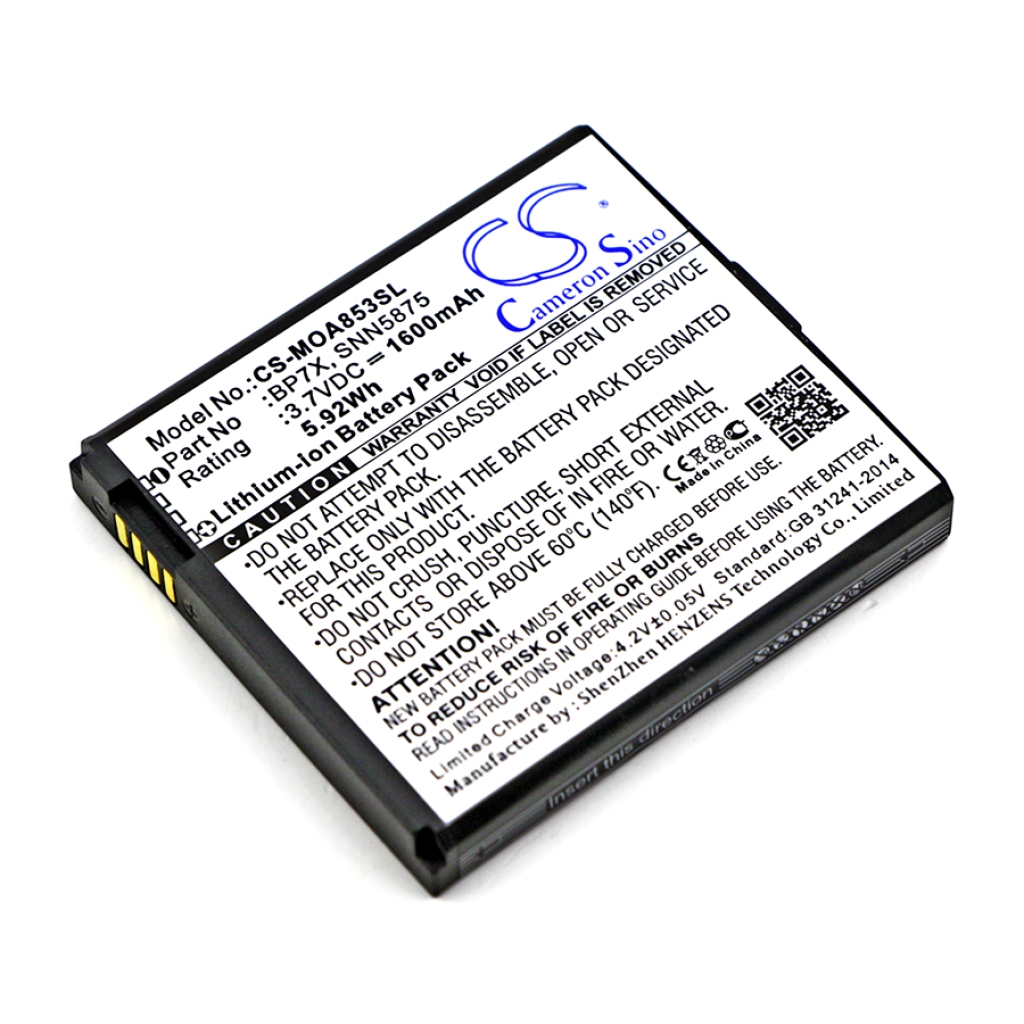 Batterier Ersätter Cliq MB200