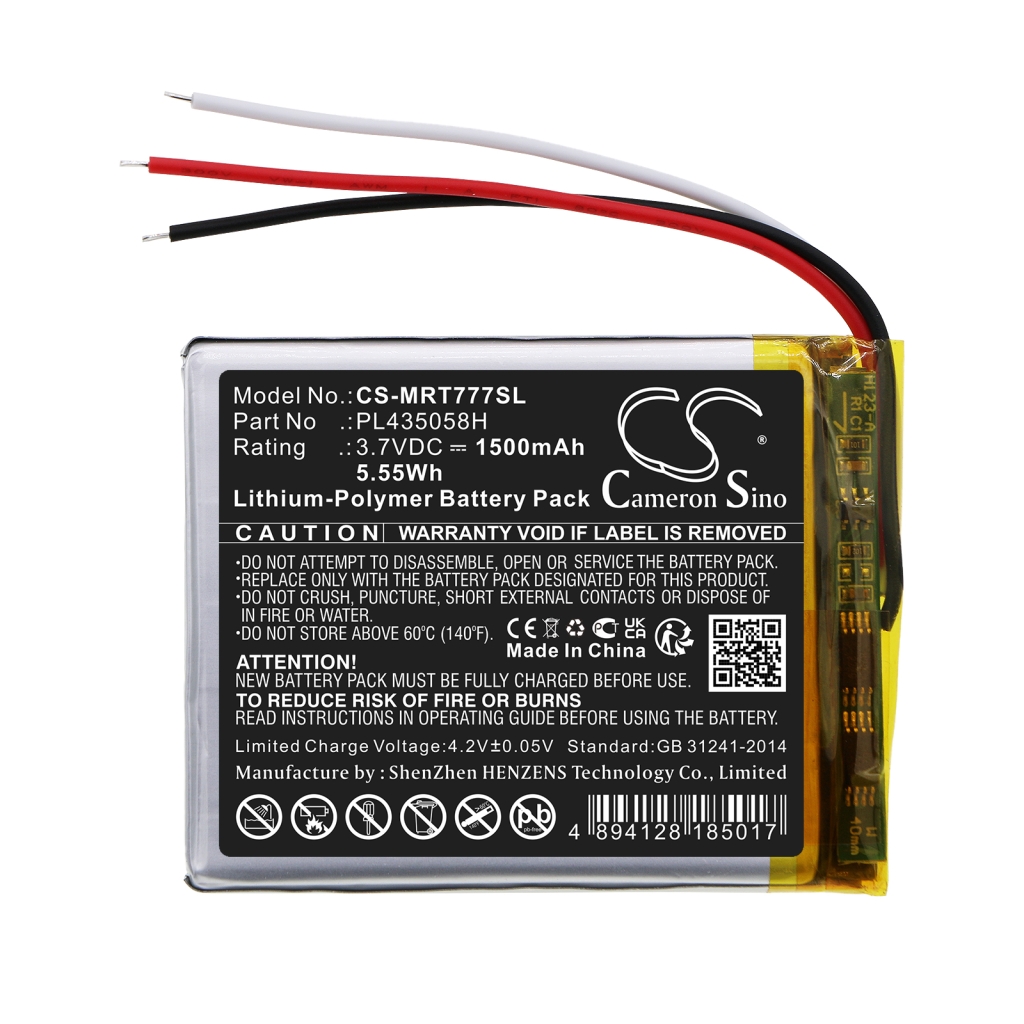 Batterier Ersätter PL435058H
