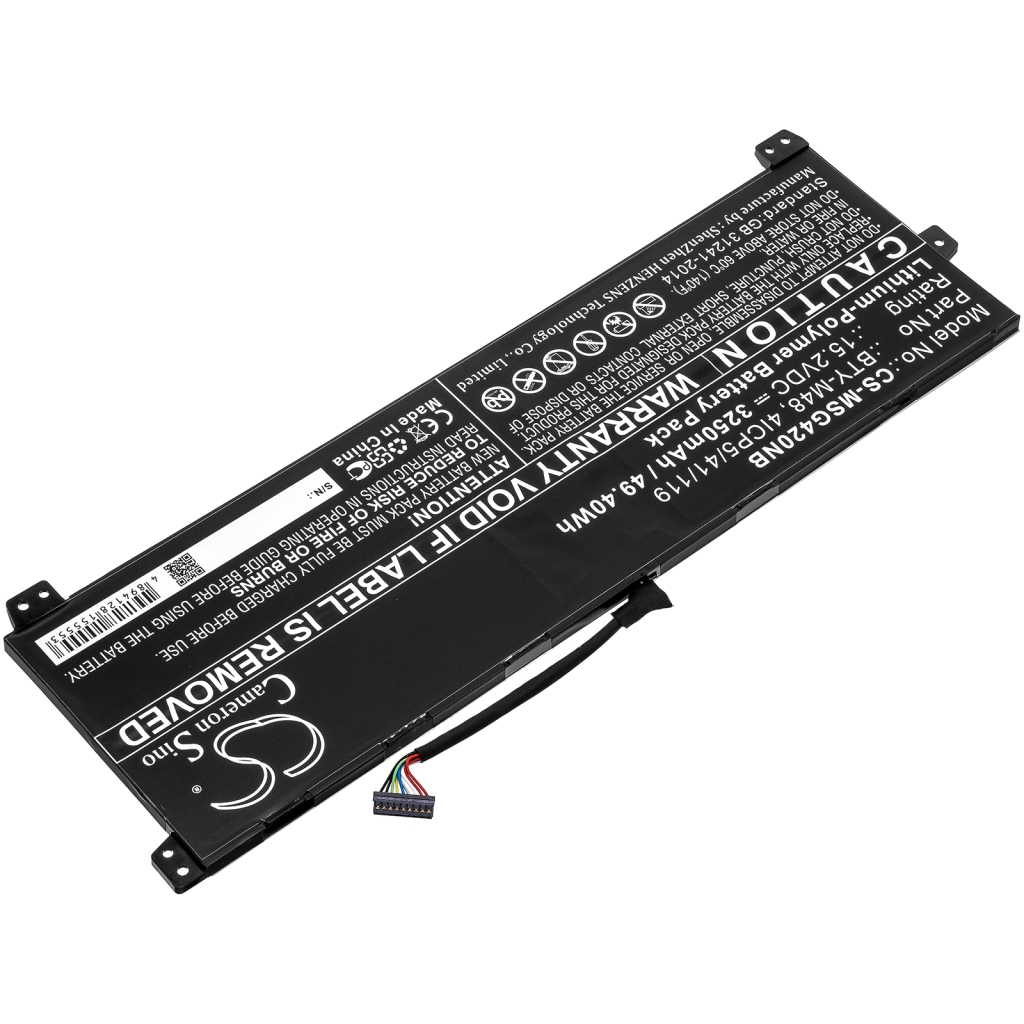 Batterier Ersätter PS42 Modern 8RA-062tr