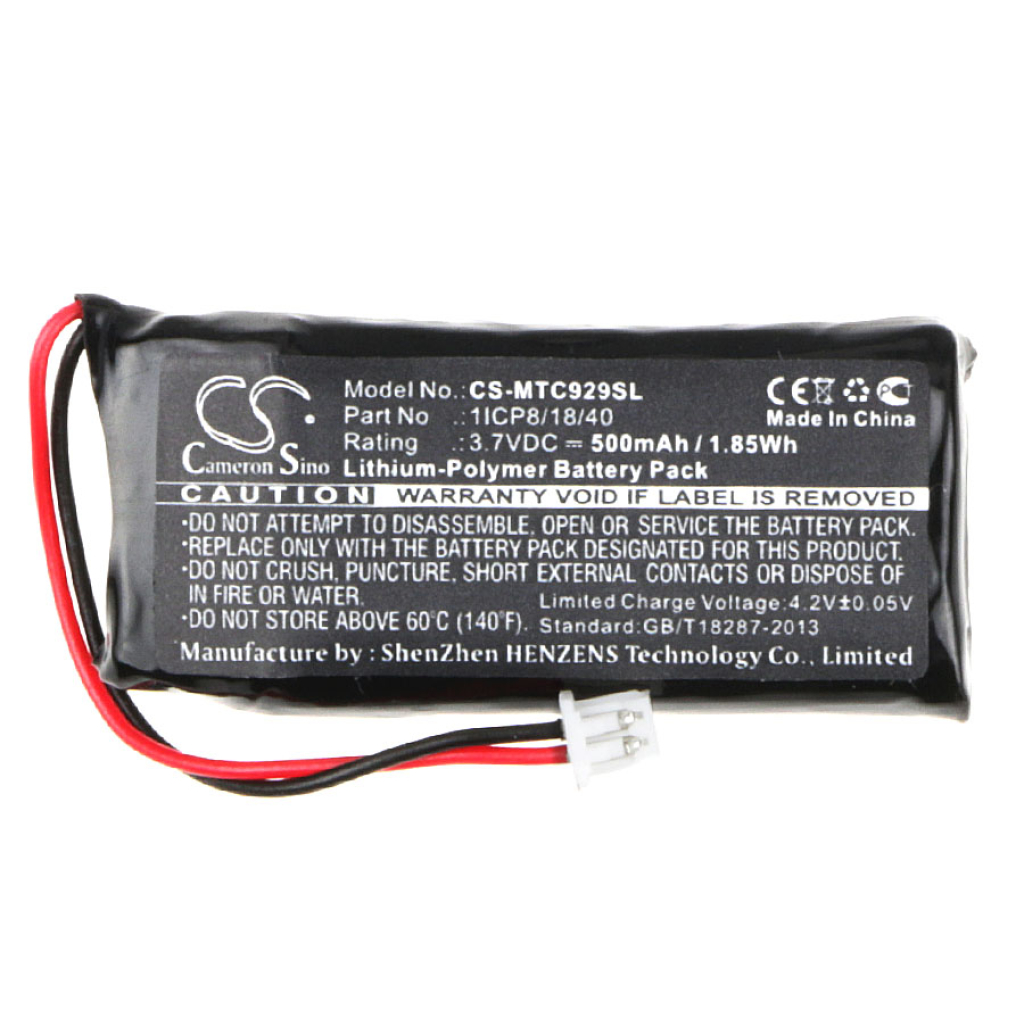 Batterier Ersätter C929.01