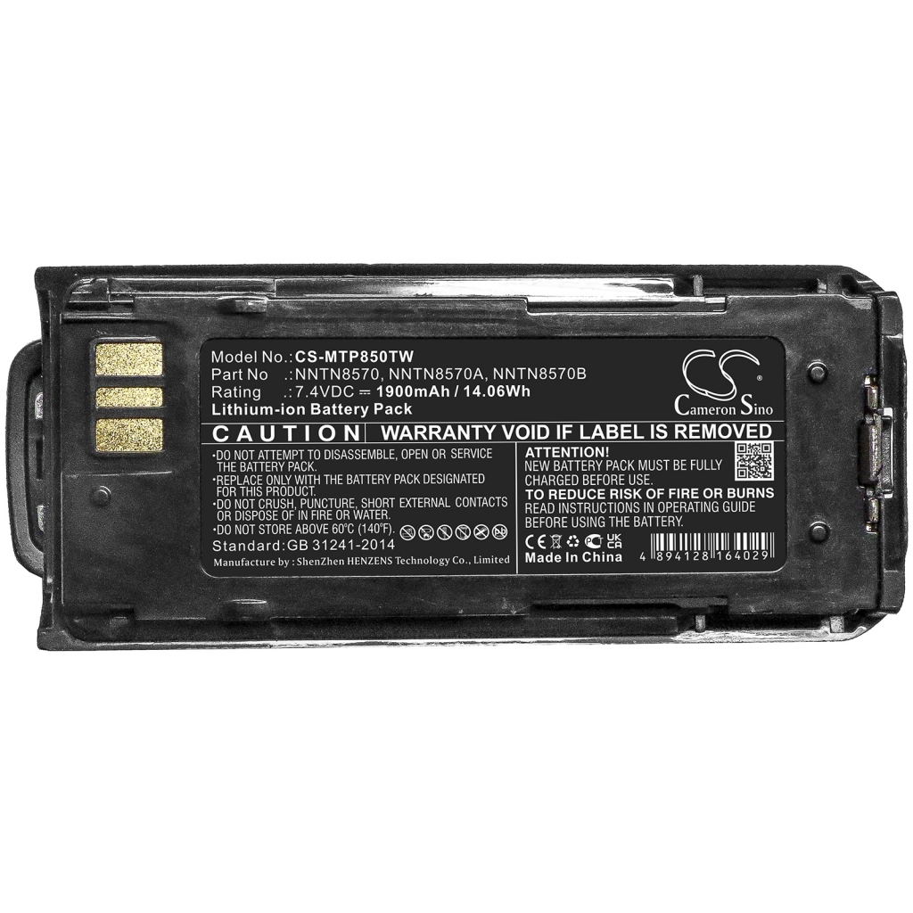 Batterier Ersätter NNTN8570B