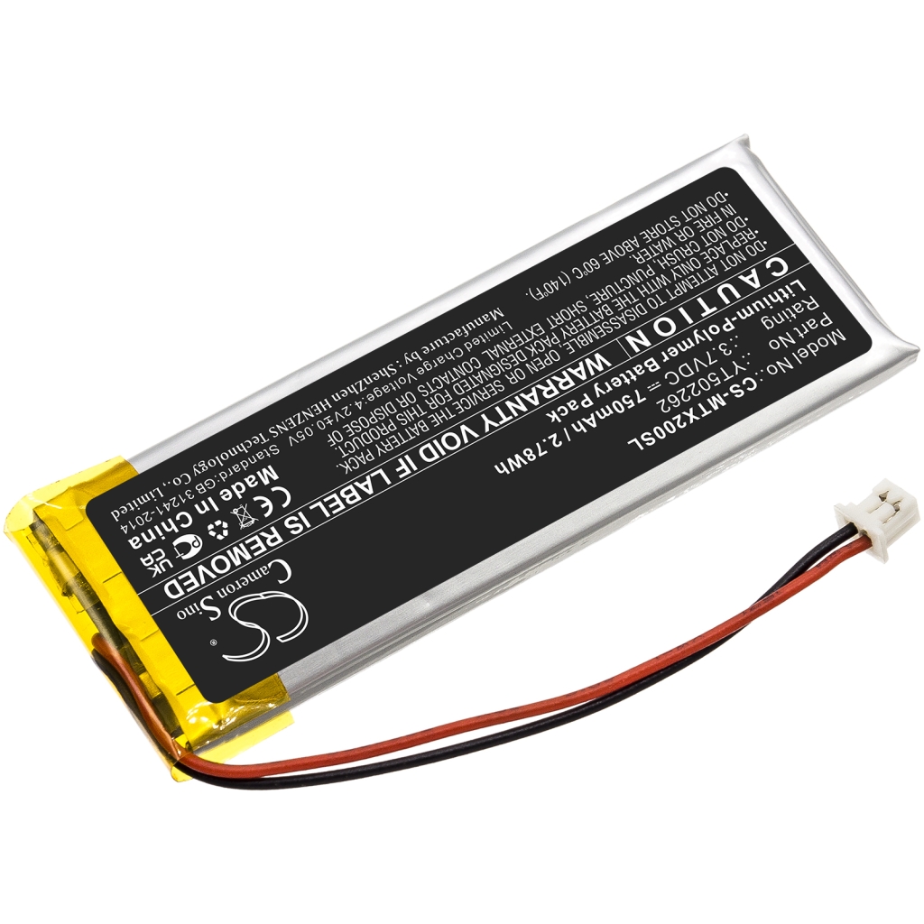 Batterier Ersätter BTX2 Pro S