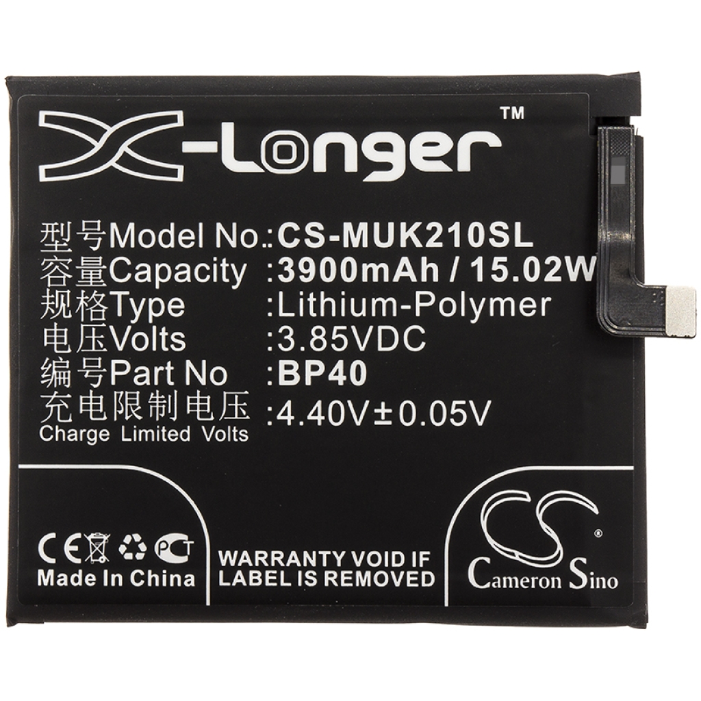 Batterier till mobiltelefoner Redmi CS-MUK210SL