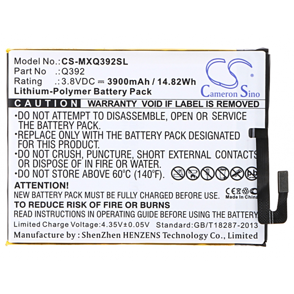Batterier Ersätter Canvas Juice 3