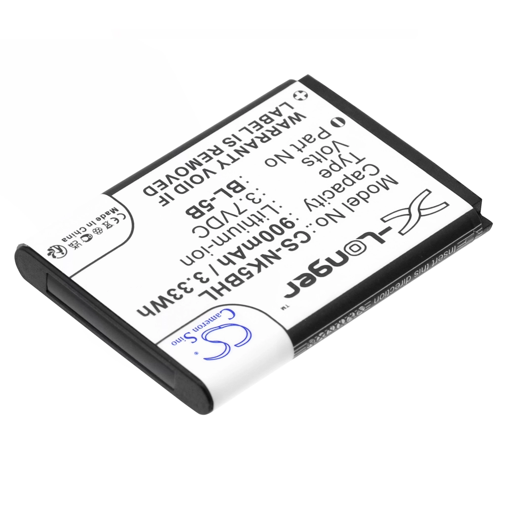 Alcatel Nokia Vodafone Batterier för navigering (GPS) BLU ... CS-NK5BHL