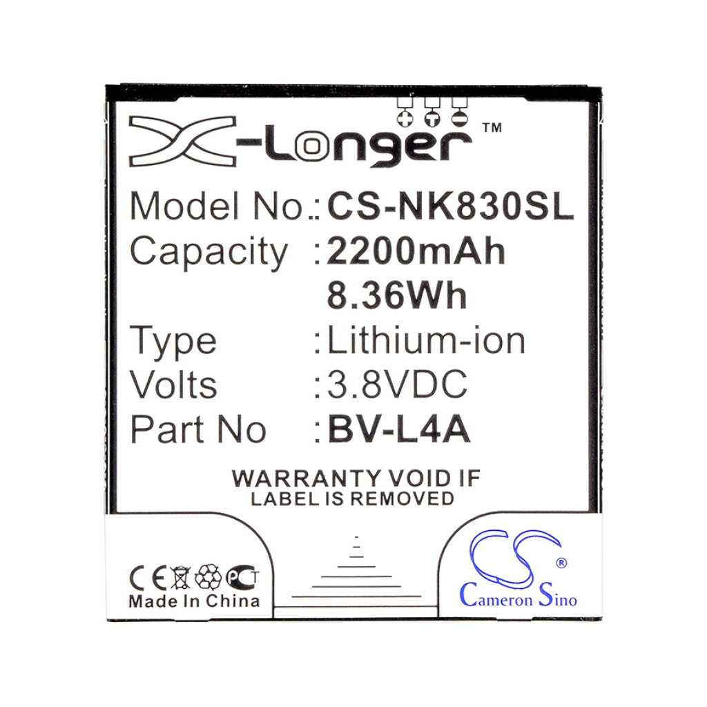 Batterier Ersätter Lumia 540