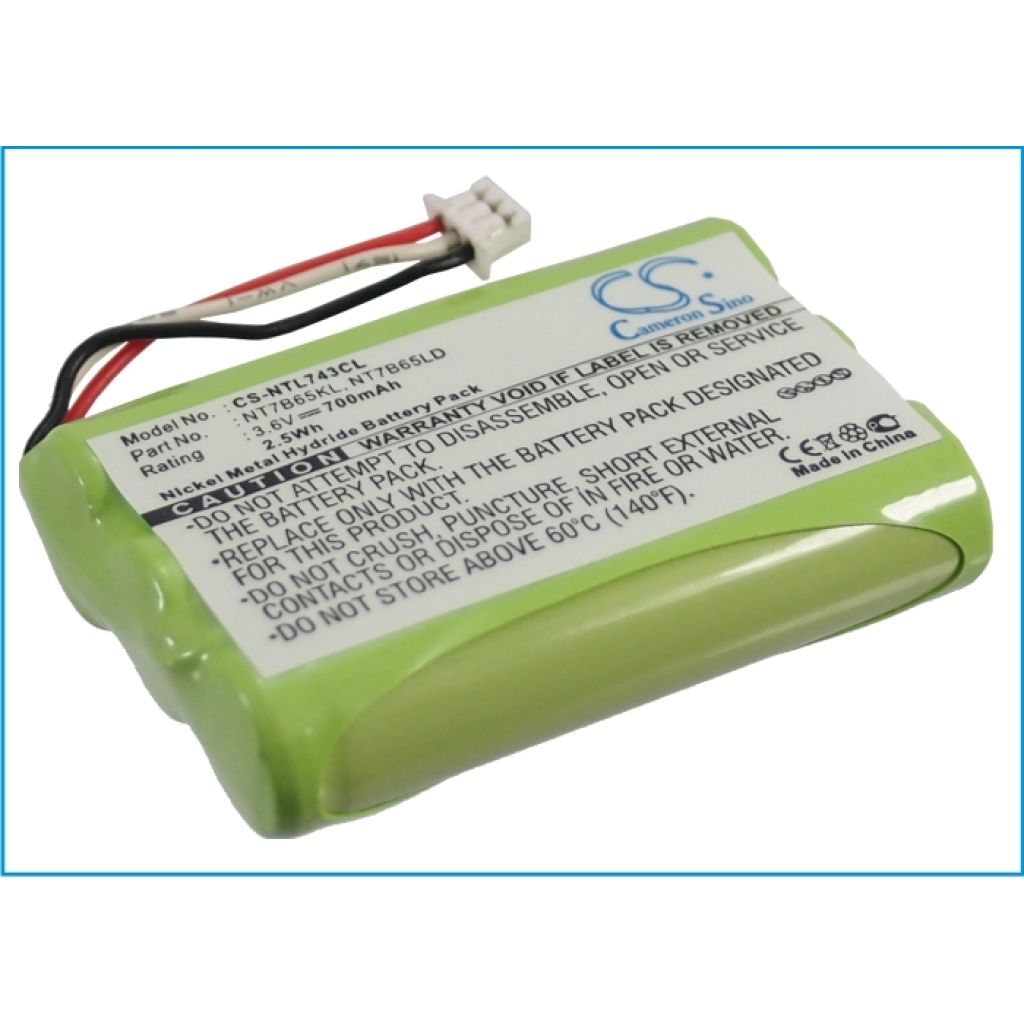 Batterier Ersätter NTTQ47KAE6 and NT7B80BXE6