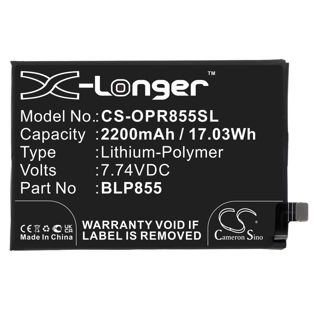 Batterier Ersätter BLP855