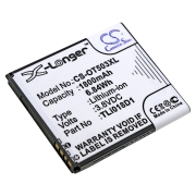 CS-OT503XL<br />Batterier för  ersätter batteri TLi018D1