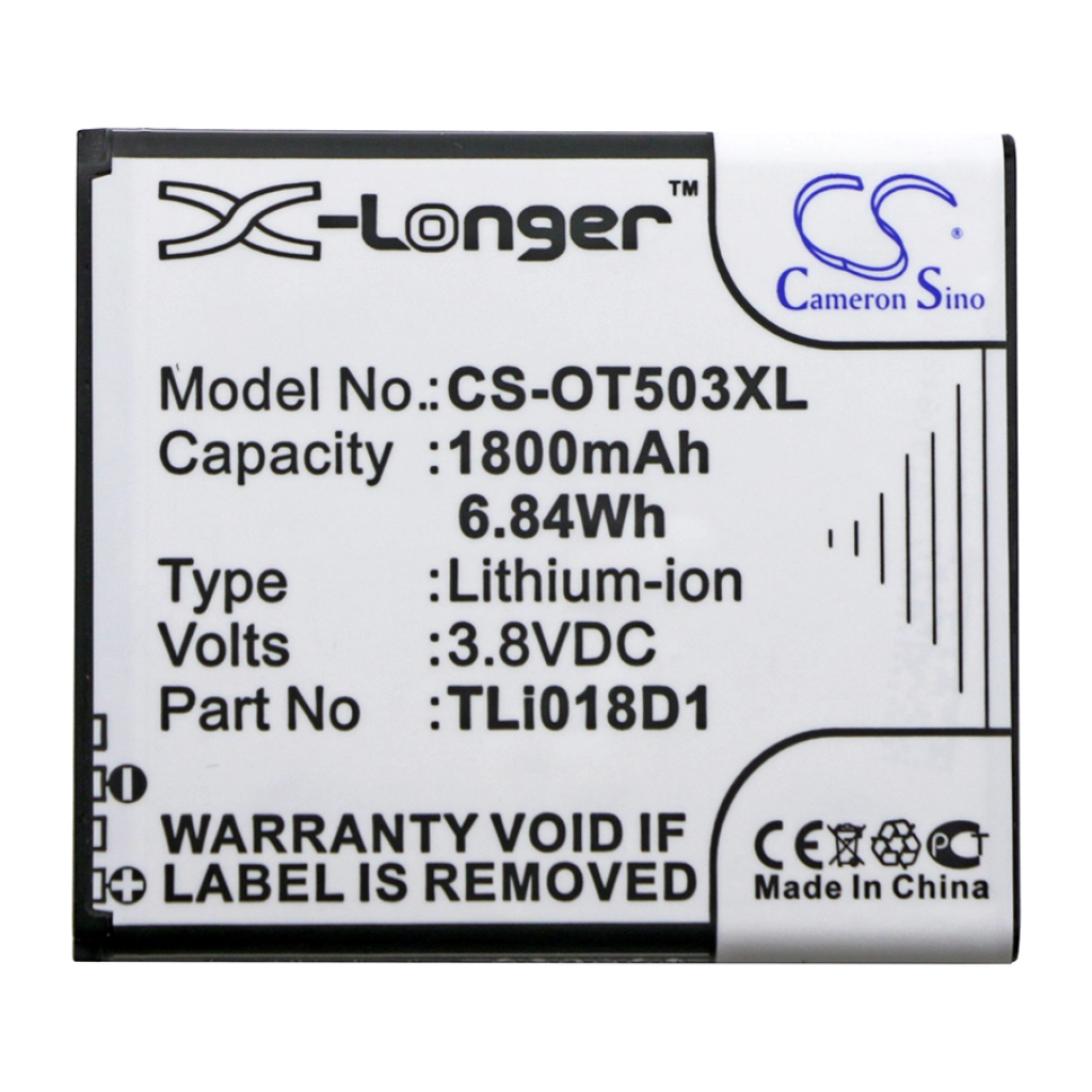 Alcatel TCL Hotspot Battery CS-OT503XL
