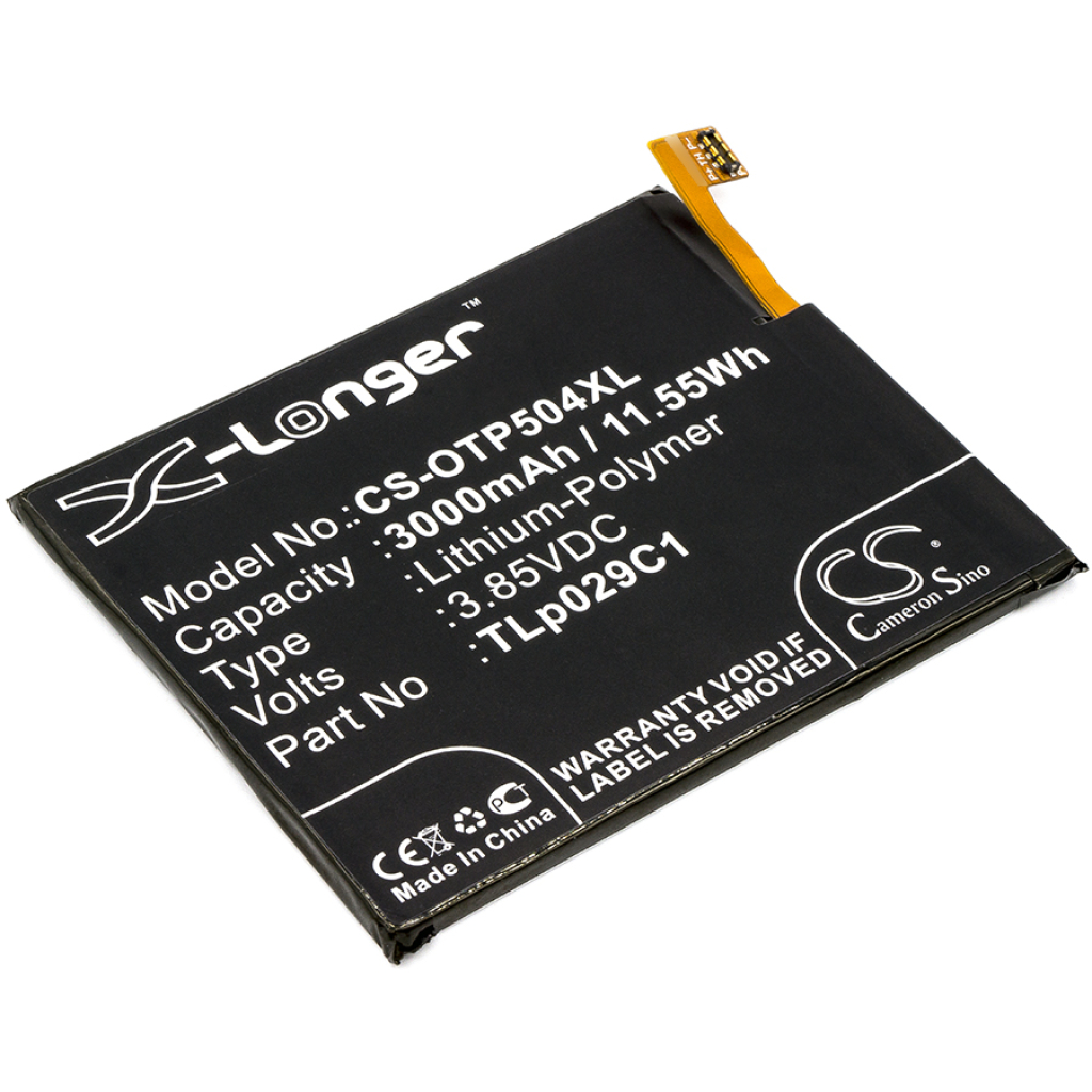 Batterier Ersätter TLp029C1