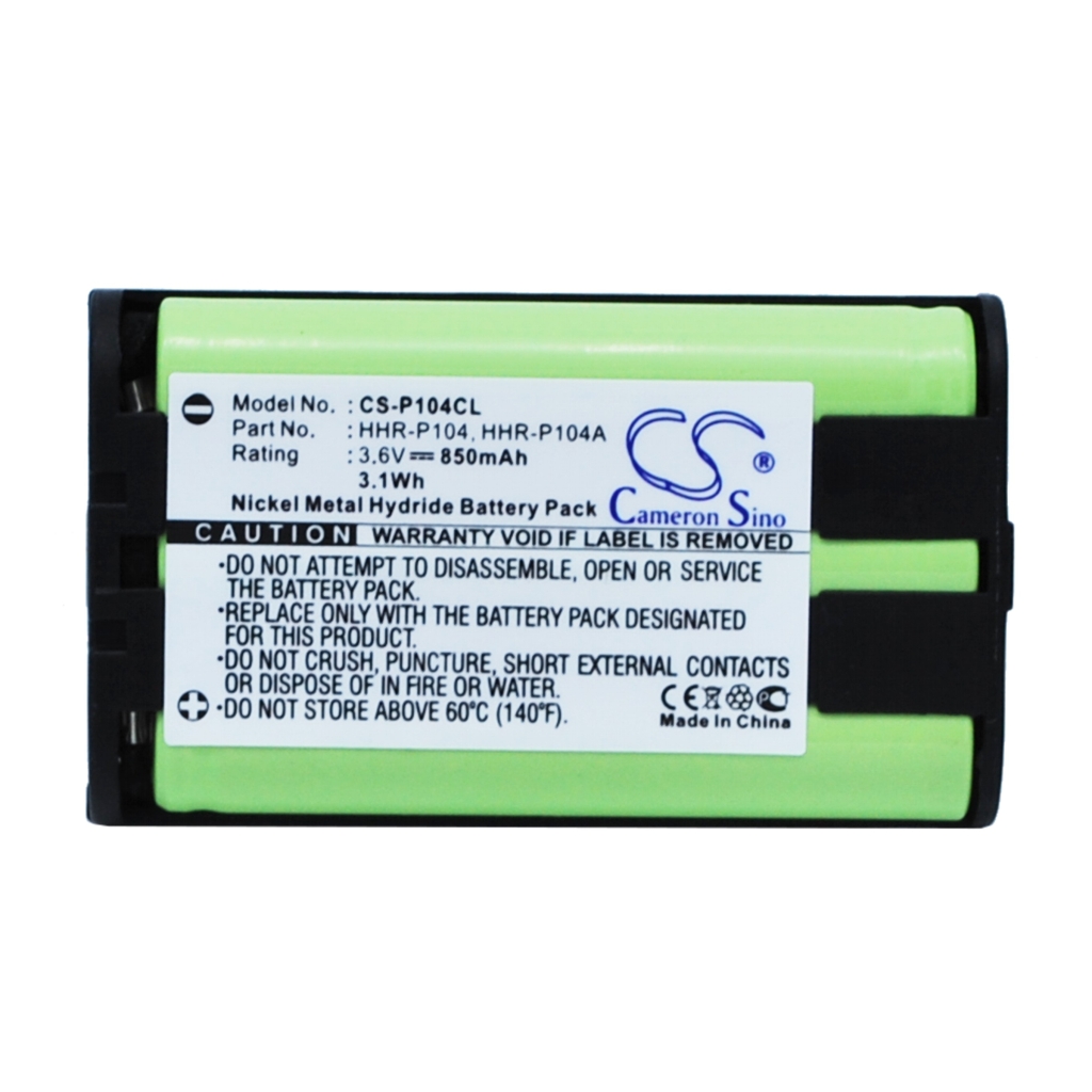 Batterier Ersätter KX-TGA238