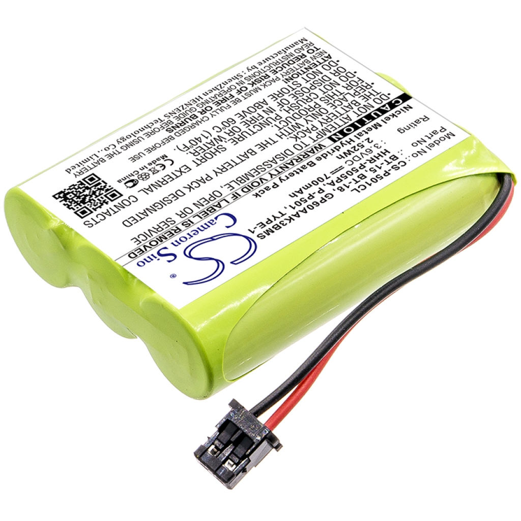 Batterier till trådlösa telefoner NORTHWESTERN BELL CS-P501CL