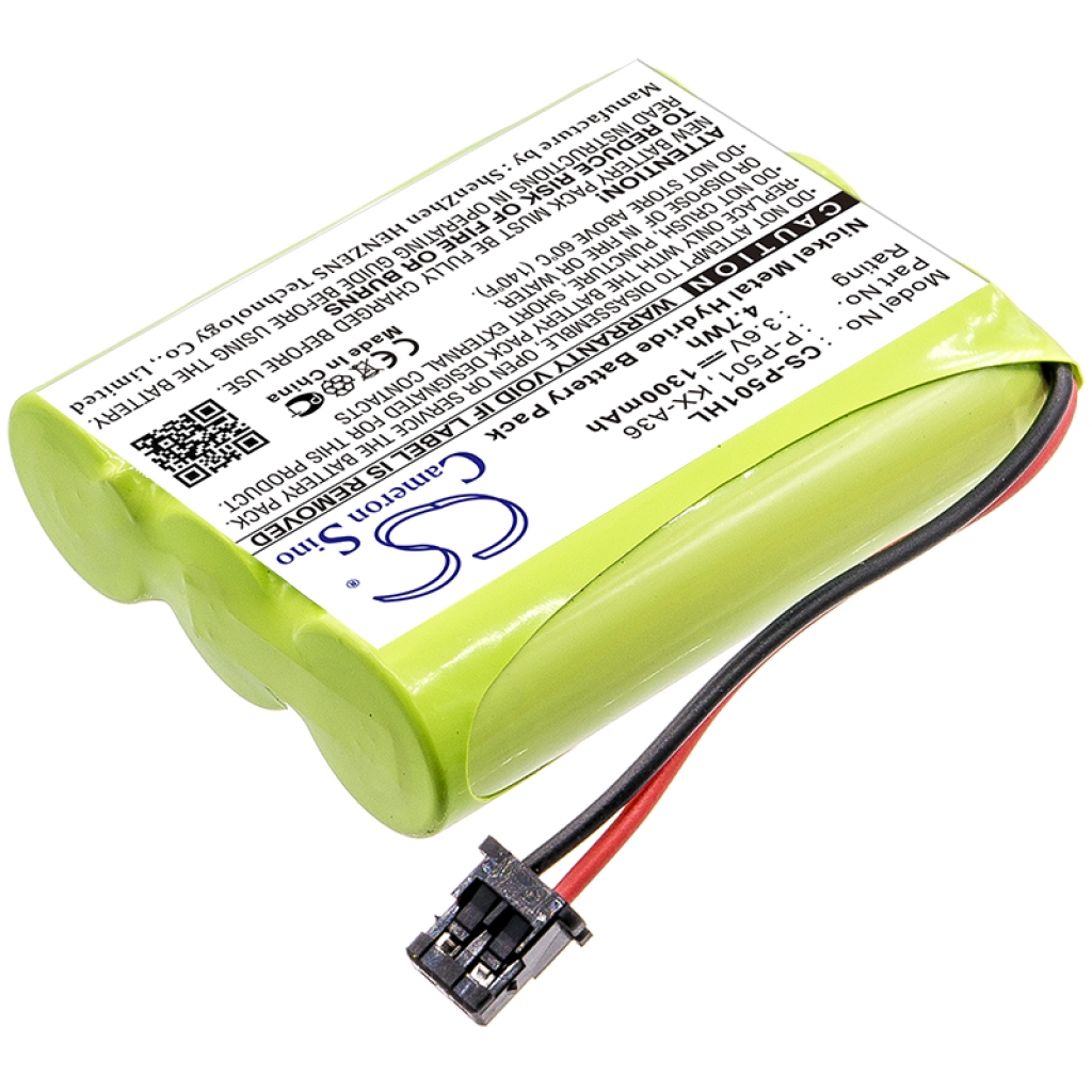 Batterier till trådlösa telefoner DeTewe CS-P501HL
