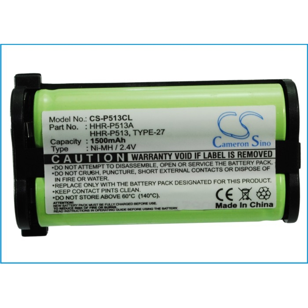Batterier Ersätter KX-TG2226SV