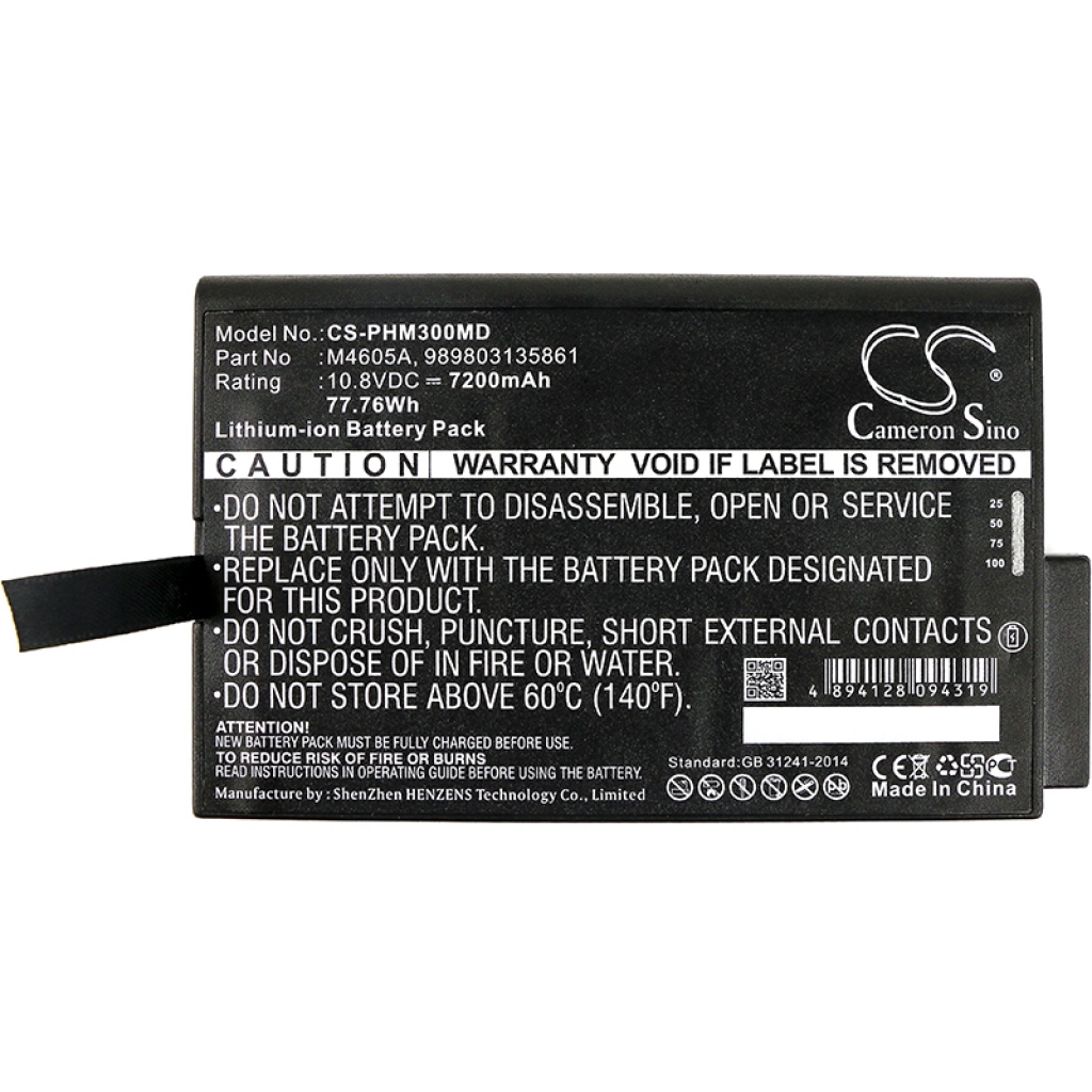 Batterier Ersätter M8001A